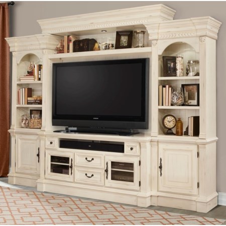 4 Piece Entertainment Wall